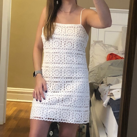 Crochet Mini Dress - Picture 2 of 4